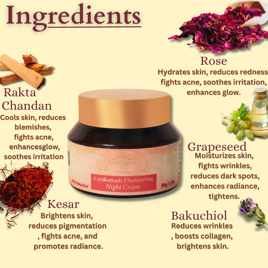 Kumkumadi  Night Cream My Store