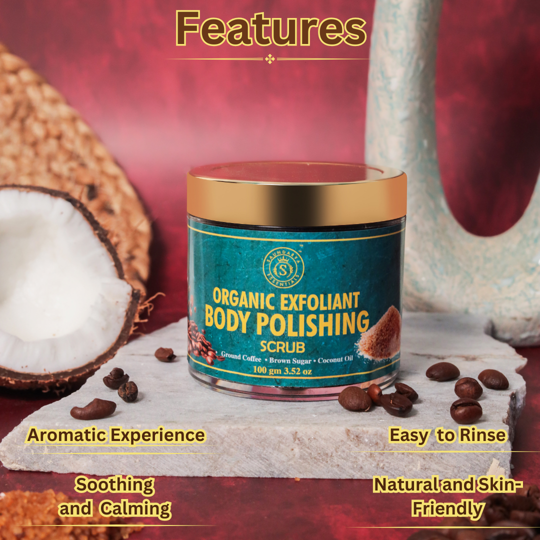 Coffee Body Scrub Saundarya Essentials